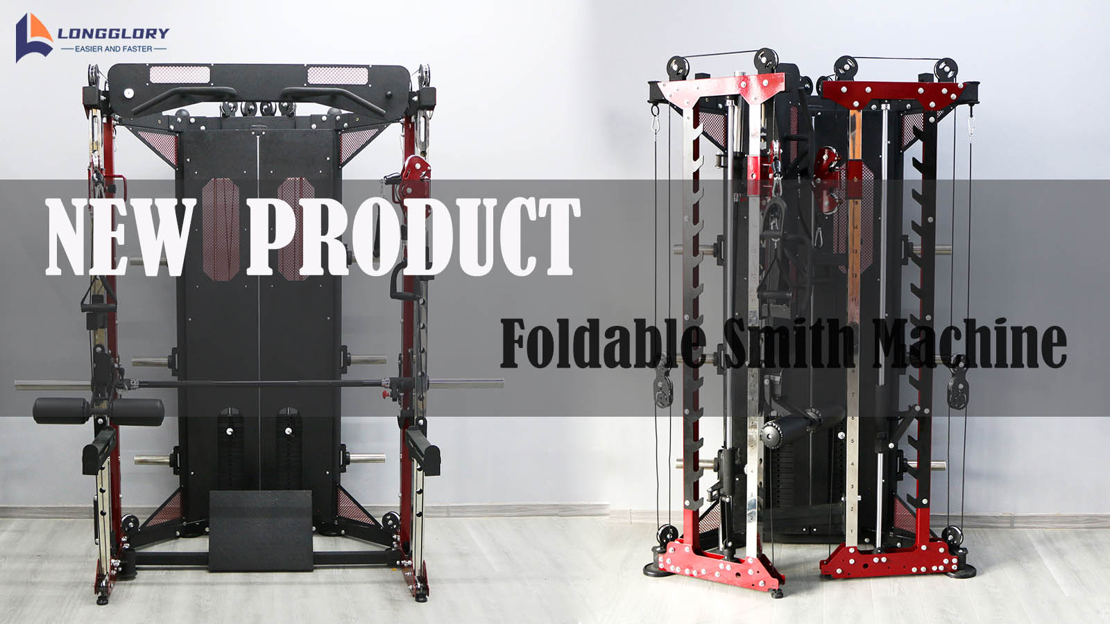 Nový produkt LongGlory – skladací stroj Smith