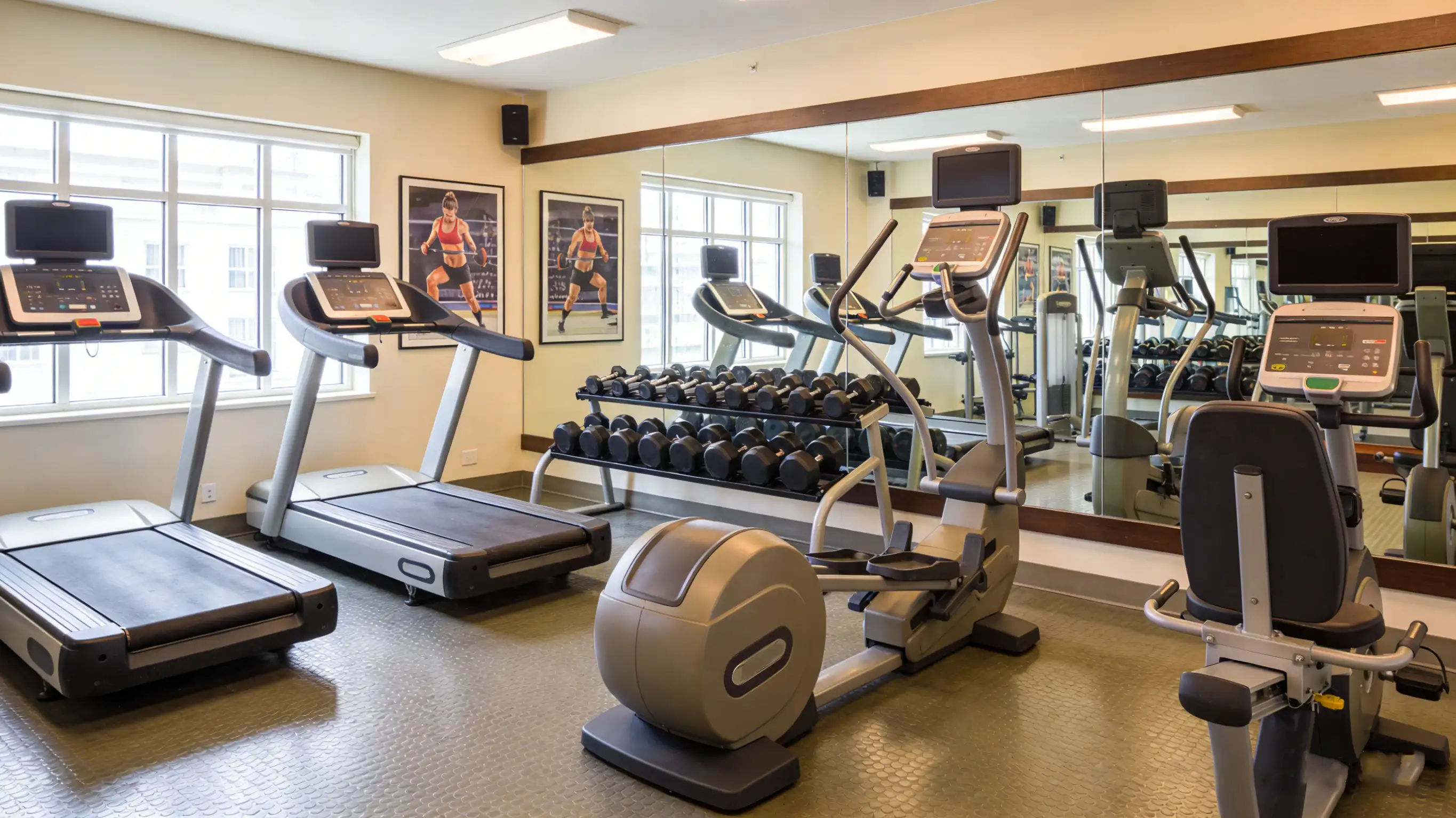 Ako vybaviť firemné posilňovne, domáce posilňovne a fitness štúdiá do 100 metrov štvorcových?