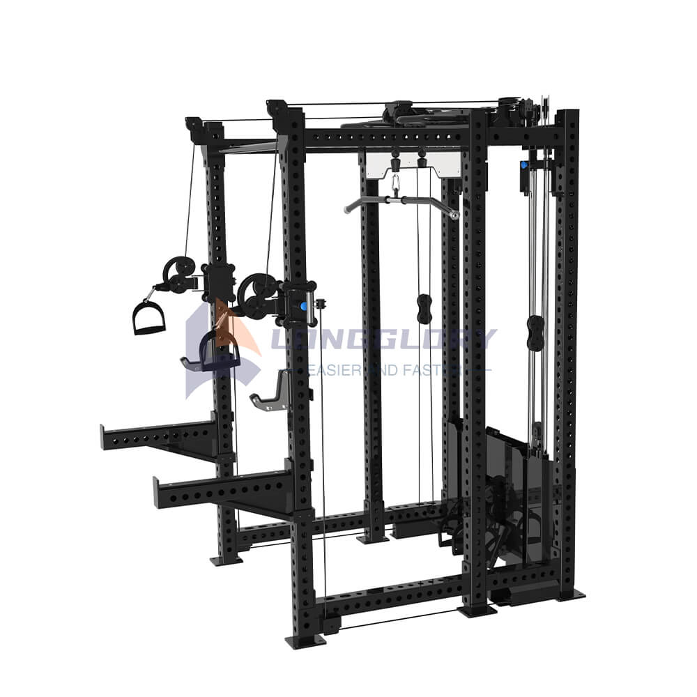 Power Gym Rack Cable Crossover Trainer