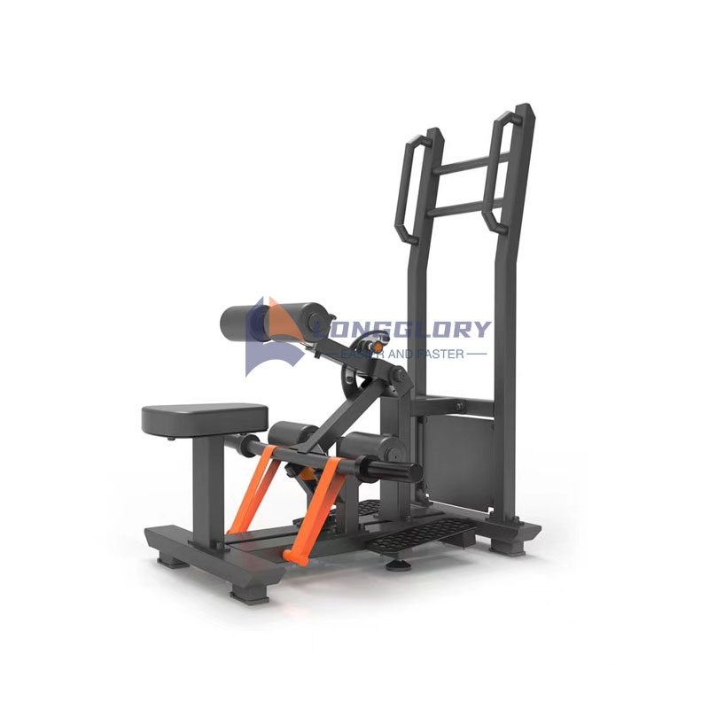 Vertikálny Hip Thrust Machine s platňou