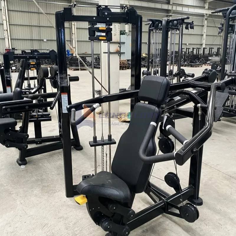 Tlak na ramená v sede