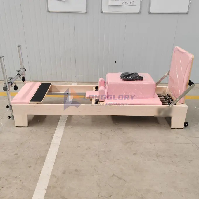 Jóga javorového dreva Pilates Reformer