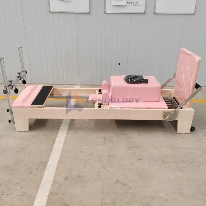 Jóga javorového dreva Pilates Reformer